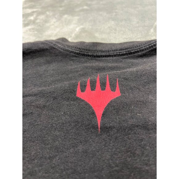 Magic: The Gathering Mens Medium Shirt Black With Red Fist Graphic - Picture 8 of 9